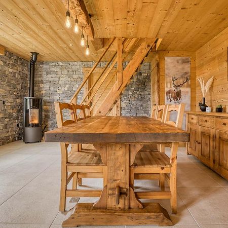 Le Chamois, Chez Le Charpentier D'Antan, La Chaleur Du Bois, Le Calme De La Campagne Lejlighed Epagny Metz-Tessy Eksteriør billede