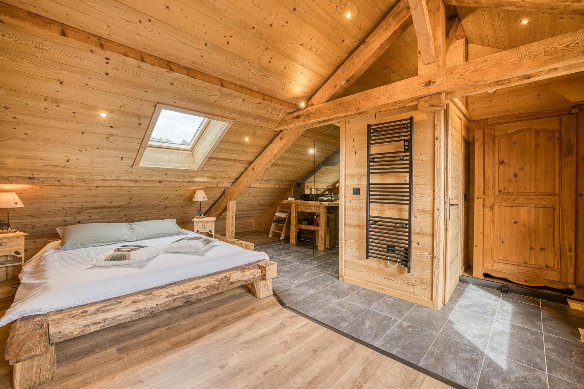 Le Chamois, Chez Le Charpentier D'Antan, La Chaleur Du Bois, Le Calme De La Campagne Lejlighed Epagny Metz-Tessy Eksteriør billede