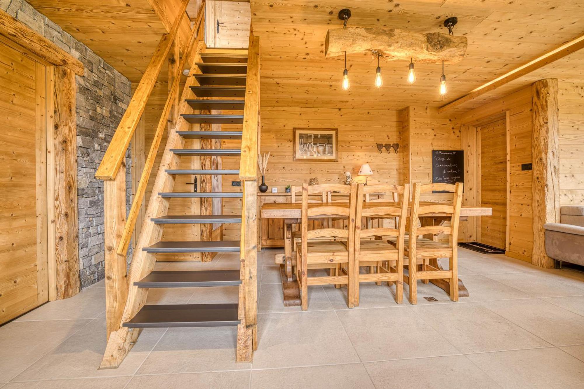 Le Chamois, Chez Le Charpentier D'Antan, La Chaleur Du Bois, Le Calme De La Campagne Lejlighed Epagny Metz-Tessy Eksteriør billede
